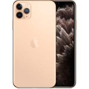 Apple iPhone 11 Pro Max, GSM Unlocked Smartphone 64 GB - Grade A-  Gold - Used