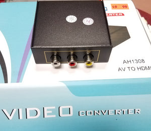 Video Converter AV to HDMI 3-RCA to HDMI AH-1308 - New - Razzaks Computers - Great Products at Low Prices