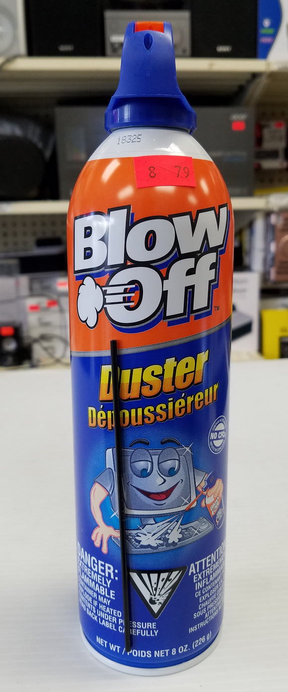 Blow Off Duster Compressed Air for cleaning dust on Electronics, Keyboards - Razzaks Computers - Great Products at Low Prices