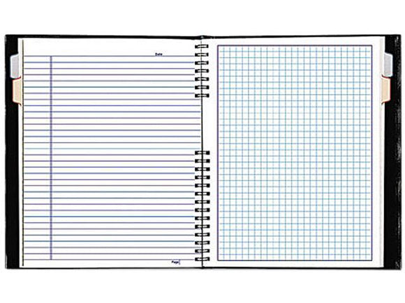 Blueline A44C81 NotePro Quad Ruled Notebook, 9-1/4 x 7-1/4, White, 192 Sheets/Pad - Razzaks Computers - Great Products at Low Prices