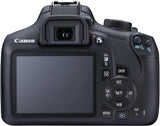 Canon EOS Rebel T6 Digital SLR Camera Kit with EF-S 18-55mm f/3.5-5.6 IS II Lens (Black) - Used
