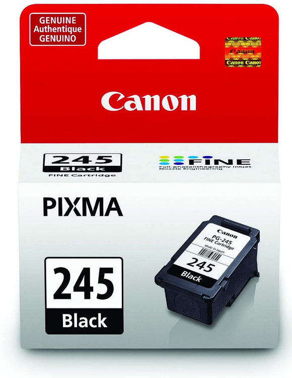 Canon PG-245 Genuine Ink Cartridge, Black