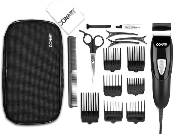 Conair 18-Piece Haircut Kit, Hair Clipper, Hair Trimming Accurate Cut for Men Model HC918AC - Razzaks Computers - Great Products at Low Prices