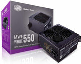 Cooler Master MWE White 550W 80 Plus DC to DC Standard Certified Power Supply