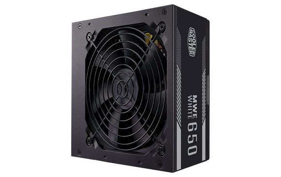 Cooler Master MWE White 650W 80 Plus DC to DC Standard Certified Power Supply