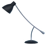 Dainolite Modern 1-Light Table Lamp, Black - New