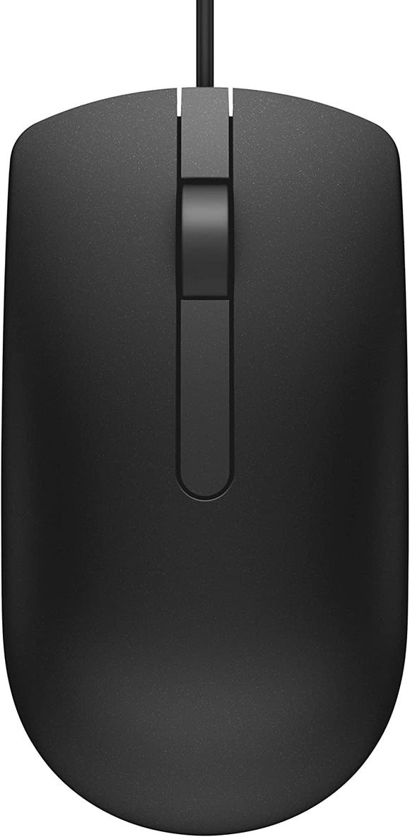Dell MS-116-BK Optical Wired USB Mouse Black - New - Razzaks Computers - Great Products at Low Prices