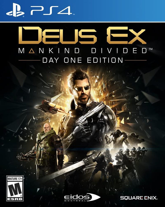 Deus Ex: Mankind Divided Day 1 Edition (PS4) - Razzaks Computers - Great Products at Low Prices