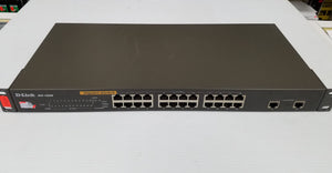 D-Link DES-1026G 24-Port Fast Ethernet Unmanaged Rackmount Switch with 2 Gigabit Ports - USED - Razzaks Computers - Great Products at Low Prices