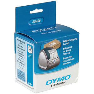 Dymo LabelWriter Address Labels 30256, 2 5/16" x 4", White, 300 Labels/Roll, 1 Rolls/Pack 30256