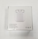 Wireless Earbuds with Wireless Charging Case with Bluetooth like Airpods 2nd Generation White - New