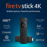 Amazon Fire TV Stick for Canada 4K with All-New Alexa Voice Remote, streaming media player - Brand New - Razzaks Computers - Great Products at Low Prices