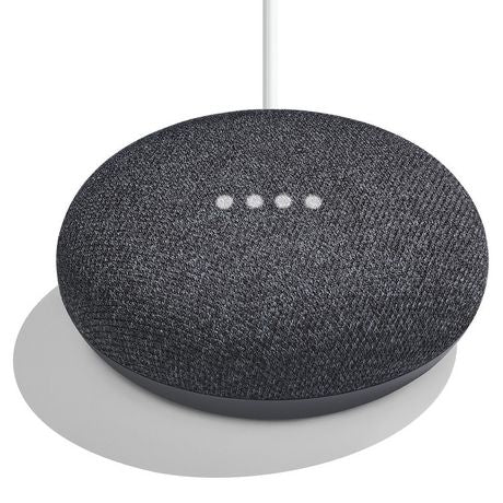 Google Home Mini Smart Speaker For Any Room - Charcoal (GA00216-CA) 