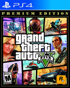 Grand Theft Auto GTA V Premium Edition and Grand Theft Auto Online for PlaysSation 4 PS4 - New - Razzaks Computers - Great Products at Low Prices