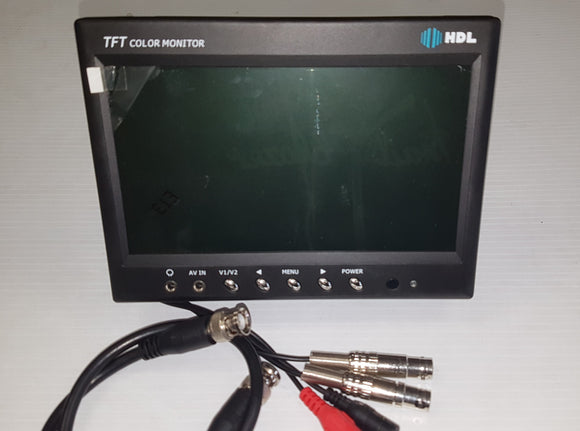 HDL 7 inch LCD Monitor for Security or Surveillance Monitoring - New - Razzaks Computers - Great Products at Low Prices