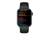 HiFuture HiTime Smart Watch 1.76" Screen with Heart Rate Monitoring and Pedometer - Black