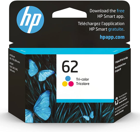 HP 62 | Ink Cartridge | Color | C2P06AN