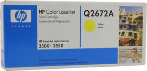HP 309A Q2672A Yellow Original LaserJet Toner Cartridge for Laserjet 3500 3550,  4000 Pages - New - Razzaks Computers - Great Products at Low Prices