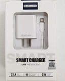 Jellico Apple iPhone Lightning Sync and Charging Cable with Power Adapter 2.1A Combo - New