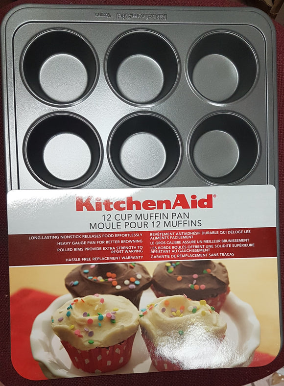 KitchenAid 12 Cup Muffin Pan Nonstick - Razzaks Computers - Great Products at Low Prices