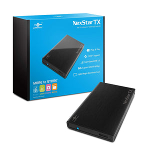 Vantec NexStar TX 2.5" USB 3.0 Hard Drive Enclosure (NST-228S3-BK) - New - Razzaks Computers - Great Products at Low Prices