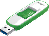 Lexar JumpDrive S75 64GB USB 3.0 Flash Drive - LJDS75-64GABNL (Green) - New