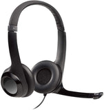 Logitech USB Headset H390 with Noise Cancelling Microphone - Brand New