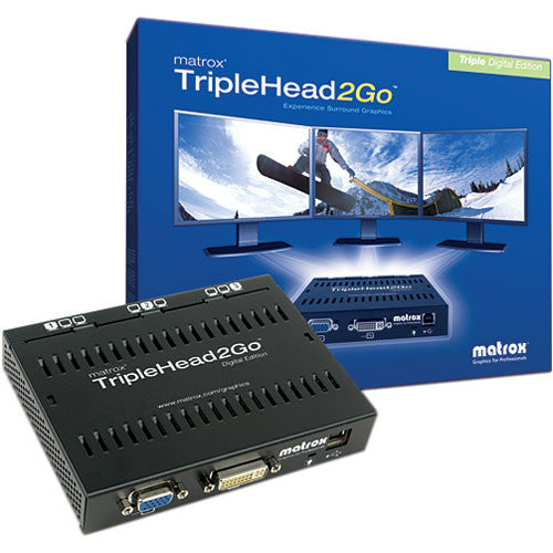 Matrox TripleHead2Go Digital Edition External Graphics eXpansion Modul