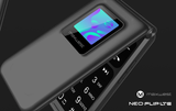Maxwest Neo Flip LTE Flip Phone 2.4" TFT Display - 4G 65MB RAM, 128MB Storage - GSM Dual-SIM, 1000mAh
