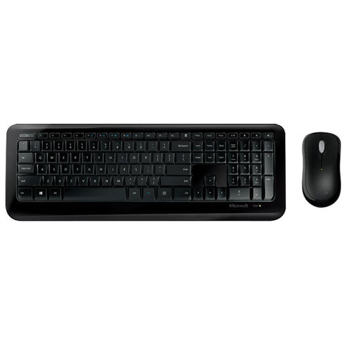 Microsoft Wireless Desktop 850 Optical Keyboard & Mouse Combo (PY9-00002) - Black - English - Razzaks Computers - Great Products at Low Prices