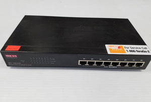 Milan Technology MIL-SM800P Managed 8-Port 10/100BASE- TX Switch - Used - Razzaks Computers - Great Products at Low Prices