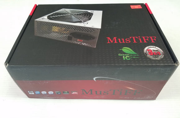 MusTiff 600W Computer Power Supply - New - Razzaks Computers - Great Products at Low Prices