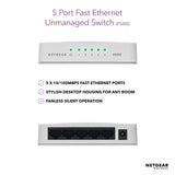 NETGEAR 5-Port Fast Ethernet 10/100 Unmanaged Switch (FS205) - NEW - Razzaks Computers - Great Products at Low Prices