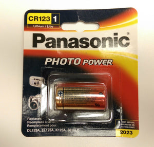 Panasonic CR-123APA/1B Camera Lithium Battery - 1550mAH - 3V DC - Single - Razzaks Computers - Great Products at Low Prices