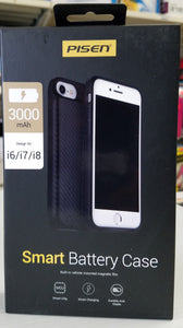 Pisen Smart Battery Case for iPhone 6, iPhone 7, iPhone 8 4000mAh Model TS-D224 - New - Razzaks Computers - Great Products at Low Prices