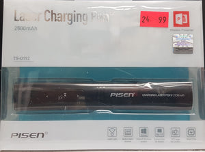 Pisen Laser Pointer Rechargeable for Windows and Mac OS with Power Bank 2500mAh TS-D192 - New - Razzaks Computers - Great Products at Low Prices