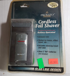 Provato Cordless Battery Operated Foil Shaver - New - Razzaks Computers - Great Products at Low Prices