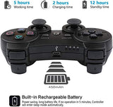 Replacement Dualshock 3 Wireless Controller for PS3 Playstation 3 - Black - Standard Edition