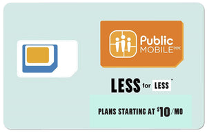 Public Mobile Cell Phone Plans - 30-Day Plans, Talk & Text Plans, 3G Speed Data Plans - Razzaks Computers - Great Products at Low Prices