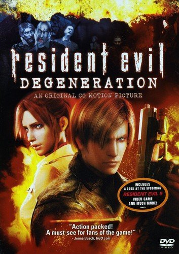 Resident Evil: Degeneration (DVD) An Original CG Motion Picture - New - Razzaks Computers - Great Products at Low Prices