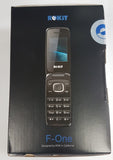 ROKiT F-One Flip Phone 2.4" Display - 3G 512 MB - GSM Dual-SIM - New - Razzaks Computers - Great Products at Low Prices