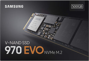 Samsung 500GB 970 EVO V-NAND SSD Nvme M2 Solid State Drive