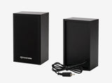 Multimedia 2.1 Stereo Speakers with Sub-woofer 3.5 mm male jack for PCs and Mac - Black - Razzaks Computers - Great Products at Low Prices