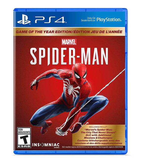 Spider-Man - PlayStation 4 PS4 Game of the Year Edition - New - Razzaks Computers - Great Products at Low Prices