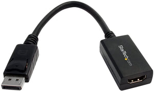 StarTech.com DP2HDMI2 Display Port to HDMI Video Adapter Converter, "0.55" (14 mm) x 0.98" (25 mm) x 10.43" (265 mm)" - Razzaks Computers - Great Products at Low Prices