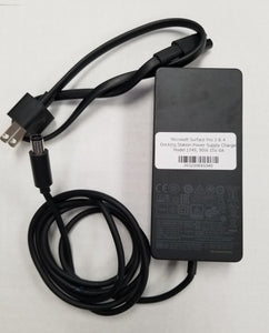 Microsoft Surface Pro 3 & 4 Docking Station Power Supply Charger Model 1749, 15V 62A 90W - Used