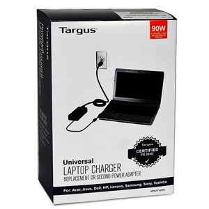 Targus APA731USO 90W Universal Notebook AC Power Adapter w/9 Power Tips - RECERTIFIED - Razzaks Computers - Great Products at Low Prices