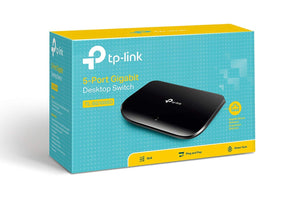 TP-Link TL-SG1005D 10/100/1000Mbps Port Gigabit Desktop Switch, 10Gbps Capacity - NEW - Razzaks Computers - Great Products at Low Prices