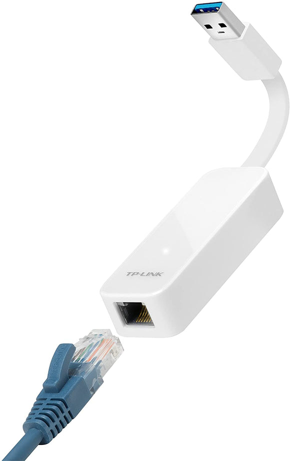 TP-Link UE300 USB 3.0 to Gigabit Ethernet LAN Adapter 10/1001000Mbps - New - Razzaks Computers - Great Products at Low Prices