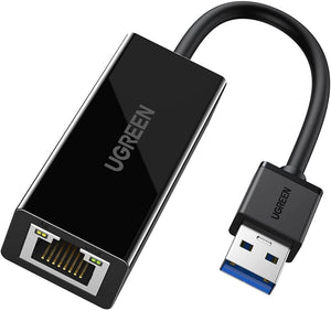 UGREEN USB to Ethernet Adapter, USB 3.0 to Gigabit Ethernet RJ 45 LAN Network Adapter Converter 10 100 1000Mbps